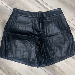 Leather shorts size XL new!!
